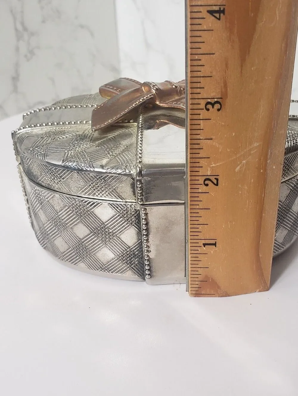 GODINGER SILVER ART CO. Silver-Plated Trinket Box